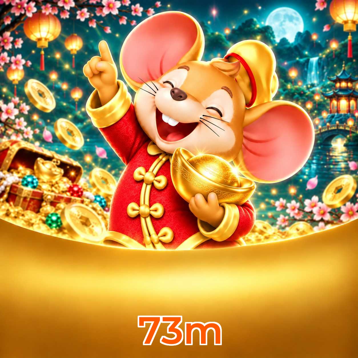 Grandes vitórias nos jogos Fortune da 73m